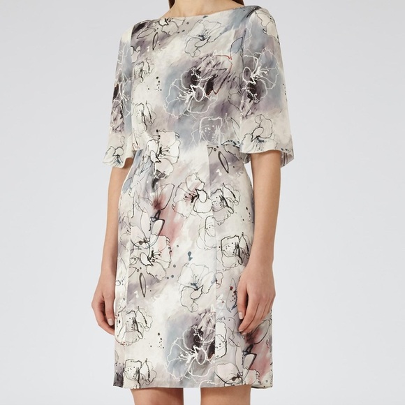 Reiss Dresses & Skirts - NWT! Reiss Orion’s silk watercolor dress. Size 6